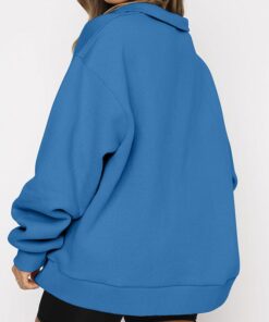Elegant genser med glidelås Lyrosa Butikk